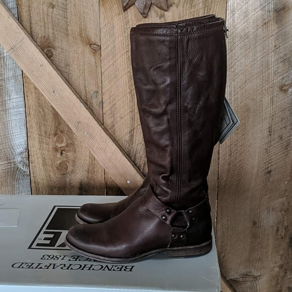 Frye Phillip Harness Tall boot - Picture 3 of 11